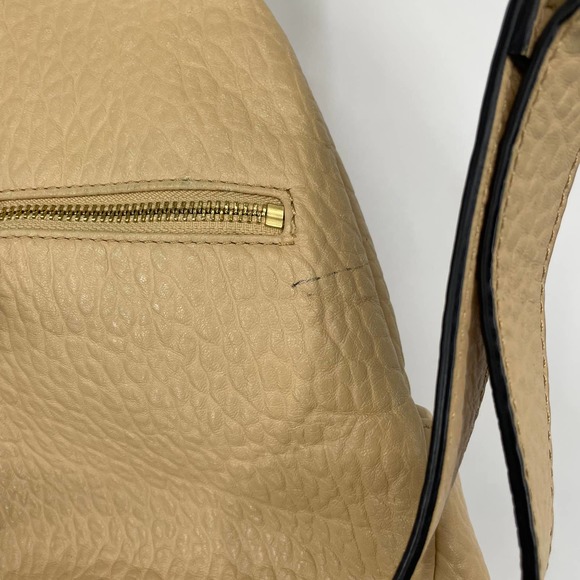 Rebecca Minkoff Julian Leather Backpack Bag Women Tan Size Large main image 7